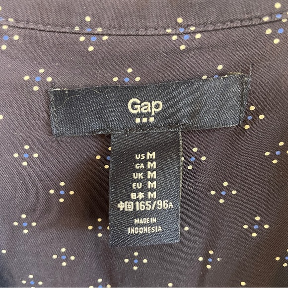 Gap Navy Button-Up Dress w/ Pockets - Picture 10 of 10